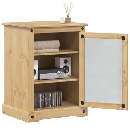 Mobile HiFi Corona 60x50x82 cm in Legno Massello di Pino