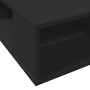 Giroletto Nero 120x200 cm in Legno Multistrato