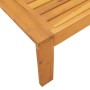 Set Divani da Giardino 2pz con Cuscini Legno Massello di Acacia