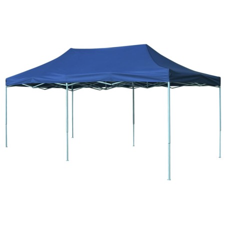 Tenda Pieghevole Pop-Up 3x6 m Blu