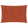 Vela Parasole 160 g/m² Terracotta 3x5 m in HDPE