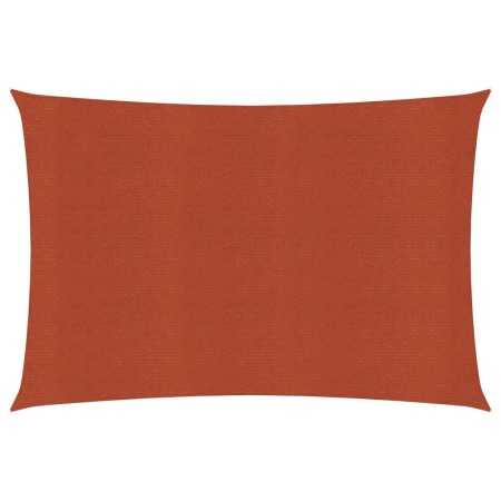 Vela Parasole 160 g/m² Terracotta 3x5 m in HDPE