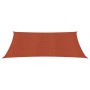 Vela Parasole 160 g/m² Terracotta 3x5 m in HDPE