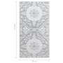 Tappeto da Esterni Grigio Chiaro 80x150 cm in PP