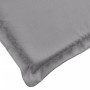 Cuscino per Lettino Grigio 180x60x3 cm in Tessuto Oxford