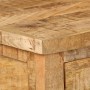 Tavolino da Salotto 90x45x35 cm in Legno Massello di Mango