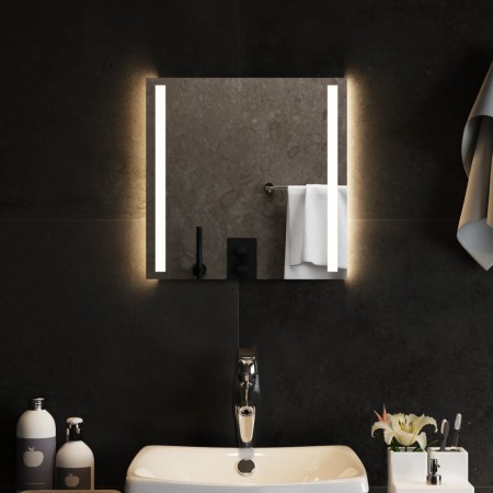 Specchio da Bagno con Luci LED 40x40 cm