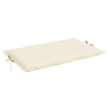 Cuscino per Lettino Crema 186x58x3 cm in Tessuto Oxford