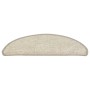 Tappeti Autoadesivi per Scale 15 pz 56x17x3 cm Argento