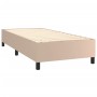 Giroletto a Molle con Materasso Cappuccino 90x190 cm Similpelle