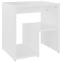 Comodino Bianco 40x30x40 cm Legno Ingegnerizzato