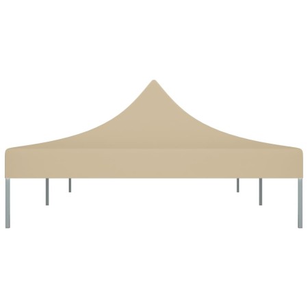 Tetto per Tendone per Feste 6x3 m Beige 270 g/m²