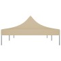 Tetto per Tendone per Feste 6x3 m Beige 270 g/m²