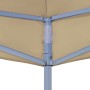 Tetto per Tendone per Feste 6x3 m Beige 270 g/m²