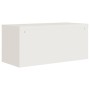 Armadio Classificatore Bianco 90x40x220 cm in Acciaio