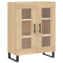 Credenza Rovere Sonoma 69,5x34x180 cm in Legno Multistrato