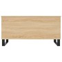 Tavolino Salotto Rovere Sonoma 90x44,5x45 cm Legno Multistrato