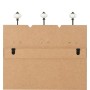Appendiabiti da Parete con 6 Ganci THANK YOU 120x40 cm