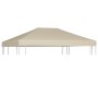 Copertura Superiore per Gazebo 310 g/m² 4x3m Beige