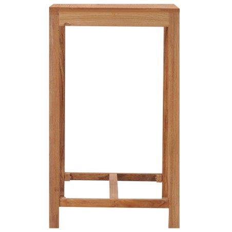 Tavolo da Bar da Giardino 60x60x105 cm Legno Massello di Teak