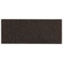 Tappeti Adesivi Rettangolari Scale 15 pz 60x25 cm Marrone Scuro