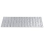 Tappeti Adesivi Rettangolari Scale 15 pz 60x25 cm Marrone Scuro