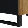 Credenza con 4 Ante 60x33x75 cm in Legno Massello di Mango