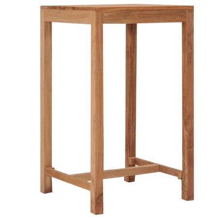 Tavolo da Bar da Giardino 60x60x105 cm Legno Massello di Teak