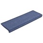 Tappetini per Scale 10 pz 65x21x4 cm Blu