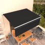 Tenda da Sole Retrattile Manuale con Parasole 4,5x3 m Antracite