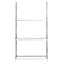 Portapneumatici a 3 Livelli Argento 110x40x200 cm in Acciaio