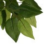 Albero di Ficus Artificiale 630 Foglie 120 cm Verde