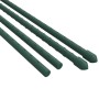 Supporti per Piante da Giardino 30 pz Verde 180 cm Acciaio