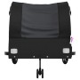 Rimorchio da Bici Nero 45 kg in Ferro