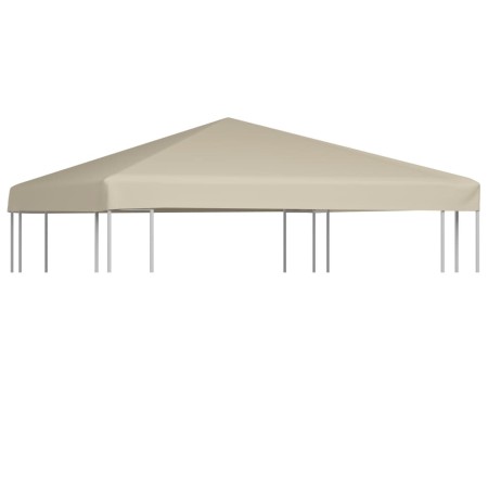 Tetto per Gazebo 310 g/m² 3x3 m Beige