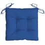 Cuscini per Pallet 2 pz Blu 50x50x7 cm Tessuto Oxford