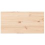 Piani Tavolo 2 pz 80x40x1,7 cm Rettangolare Legno Massello Pino