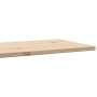 Piani Tavolo 2 pz 80x40x1,7 cm Rettangolare Legno Massello Pino