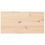 Piani Tavolo 2 pz 80x40x2,5 cm Rettangolare Legno Massello Pino