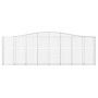 Cesti Gabbioni ad Arco 20 pz 400x50x120/140 cm Ferro Zincato