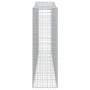 Cesti Gabbioni ad Arco 8 pz 400x50x160/180 cm Ferro Zincato