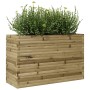 Fioriera da Giardino 110x40x68,5 cm in Legno di Pino Impregnato