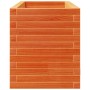 Fioriera Giardino Marrone Cera 90x40x49,5cm Legno Massello Pino