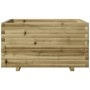 Fioriera da Giardino 90x60x49,5 cm in Legno di Pino Impregnato