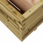 Fioriera da Giardino 90x60x49,5 cm in Legno di Pino Impregnato