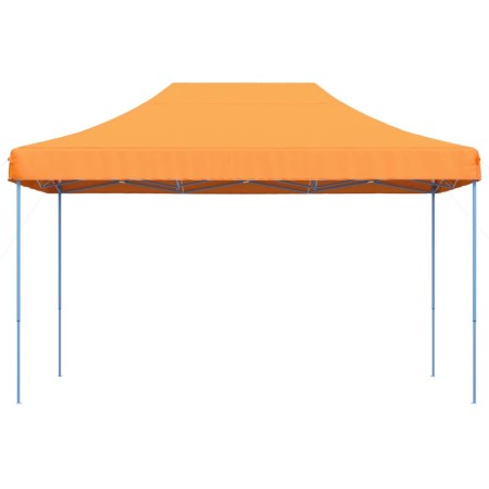 Tenda da Festa Pieghevole Pop-Up Arancione 292x292x315 cm