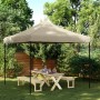 Tenda da Festa Pieghevole Pop-Up Tortora 292x292x315 cm