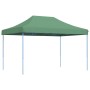 Tenda da Festa Pieghevole Pop-Up Verde 410x279x315 cm