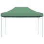 Tenda da Festa Pieghevole Pop-Up Verde 410x279x315 cm