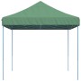 Tenda da Festa Pieghevole Pop-Up Verde 410x279x315 cm